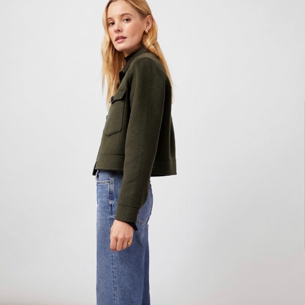 New Rails Olive Shacket - Picture 3 of 6